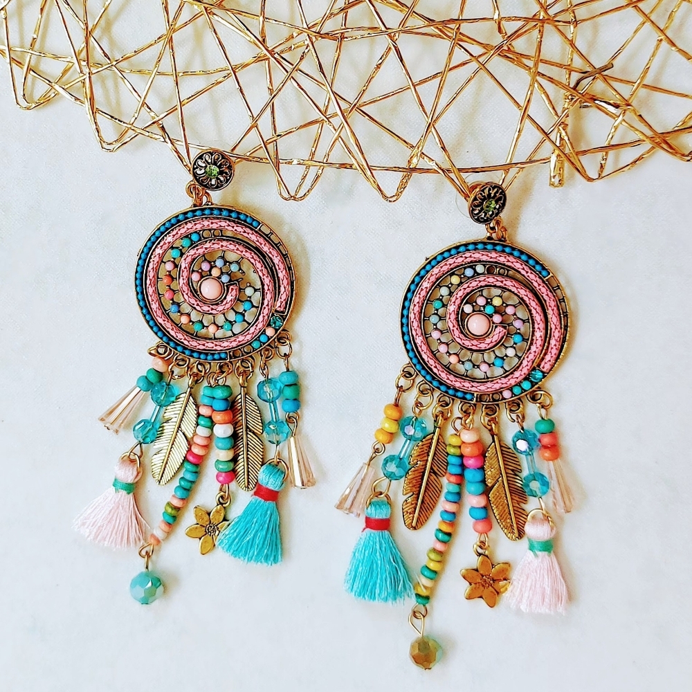 Boho Fringe Earrings